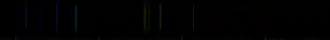 Color lines in a spectral range