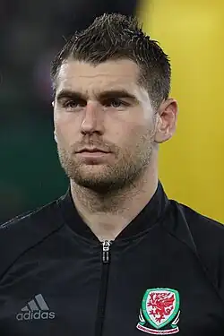 Image of footballer Sam Vokes from 2016