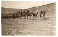 The Ottoman railway bridge, photo by Karimeh Abbud, late 1920s