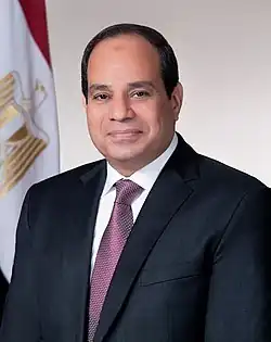 &nbsp;Egypt Abdel Fattah el-Sisi, President