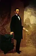 Abraham Lincoln by William F. Cogswell, 1869