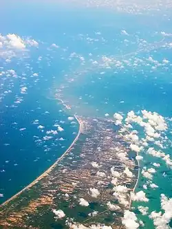 Image 47Adam's Bridge also called as Rama Setu (from List of mythological objects)