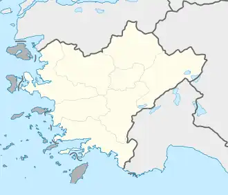 Bodrum is located in Turkey Aegean