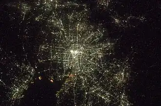 Aerial photographs of Nagoya