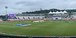 Ageas bowl before the start of the play on day 6