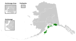 Map of the district