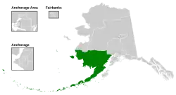 Map of the district