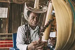Sasando, a traditional stringed instrument from East Nusa Tenggara.