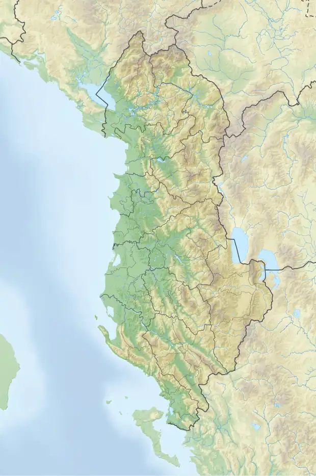 Task Force ALBA is located in Albania