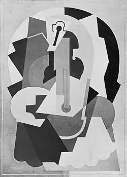 Albert Gleizes, 1920, Ecuyère (Horsewoman), oil on canvas, 130 x 93&nbsp;cm, Musée des Beaux-Arts de Rouen, published in Broom, An International Magazine of the Arts, November 1921. This 1920 painting was reworked in 1923