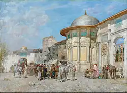 Horse market, Syria