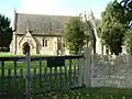 1874 'New' All Saints' Church, designed in the Early English Gothic Revival style.