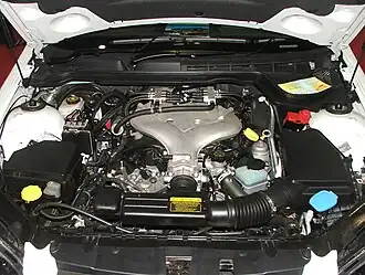 3.6-litre Alloytec bi-fuel (petrol and LPG) V6 engine of a 2006–2008 Holden VE Commodore