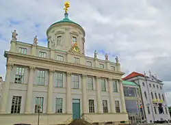 Old City Hall and Knobelsdorffhaus (on right)