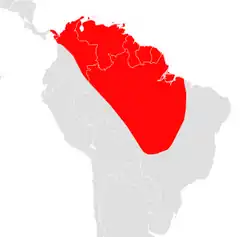 Map of range