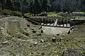 View SE from the top of the cavea of the theater