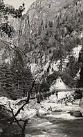 A bridge across the river