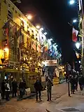The street at night