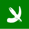 The Hoof and Horn flag described in the book Animal Farm is a parody of the hammer and sickle.