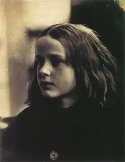 Julia Margaret Cameron's portrait of her daughter Annie (1864)
