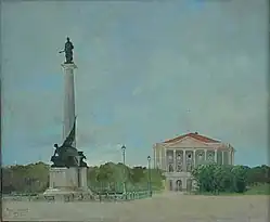 Antônio Parreiras. Republic Square, 1905.