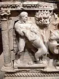 Roman-era relief, 2nd century. Currently in the Antalya Museum.