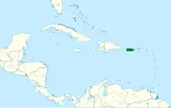 Map of range