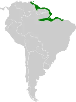 Map of range