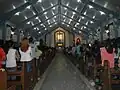Parishioners on a Friday Mass