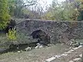 The Espada aqueduct as it crosses Piedras creek