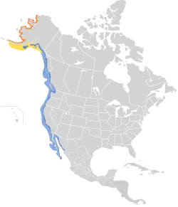 Map of range