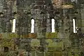 Hohenrechberg Castle, Romanesque window arcades from inside