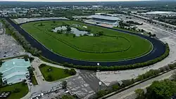 Arlington International Racecourse grandstand