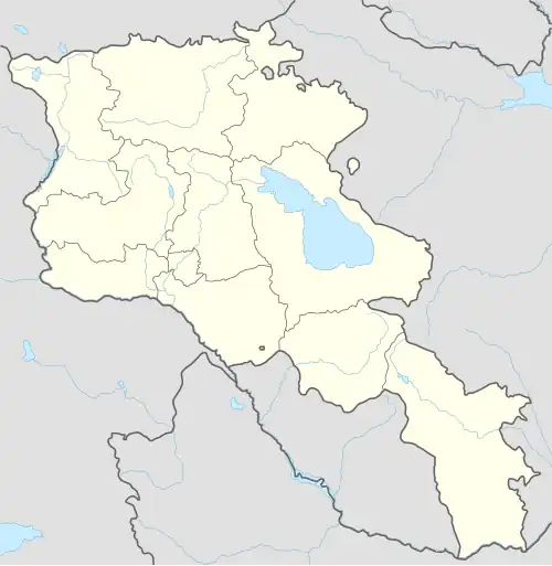 Charentsavan is located in Armenia