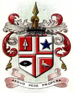Arms of the former municipal borough