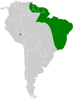 Map of range