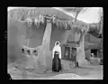 Courtyard of house in Isdud, about 1945