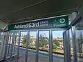 Platform sign