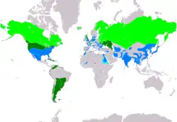 Map of range