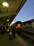 An Astra Trans Carpatic&nbsp;[de] train at the station