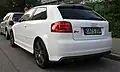 Audi S3 rear view (8P; facelift)
