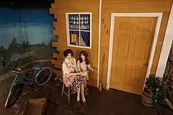 World War II American home front diorama
