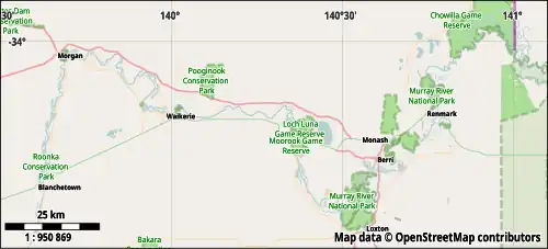 Relation of where the Village Settlements were established