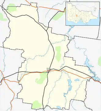 Timor is located in Shire of Central Goldfields