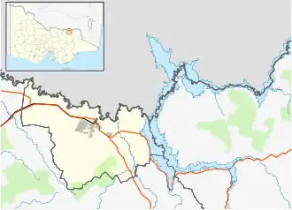 Bonegilla is located in City of Wodonga