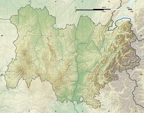 Golf des Volcans is located in Auvergne-Rhône-Alpes