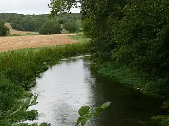 The Avre river at La Neuville-Sire-Bernard