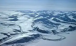 Glacier Fiord, Axel Heiberg Island. June 6, 1975.