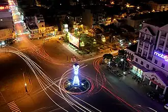 Soc Trang at night.