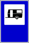 Land for caravans